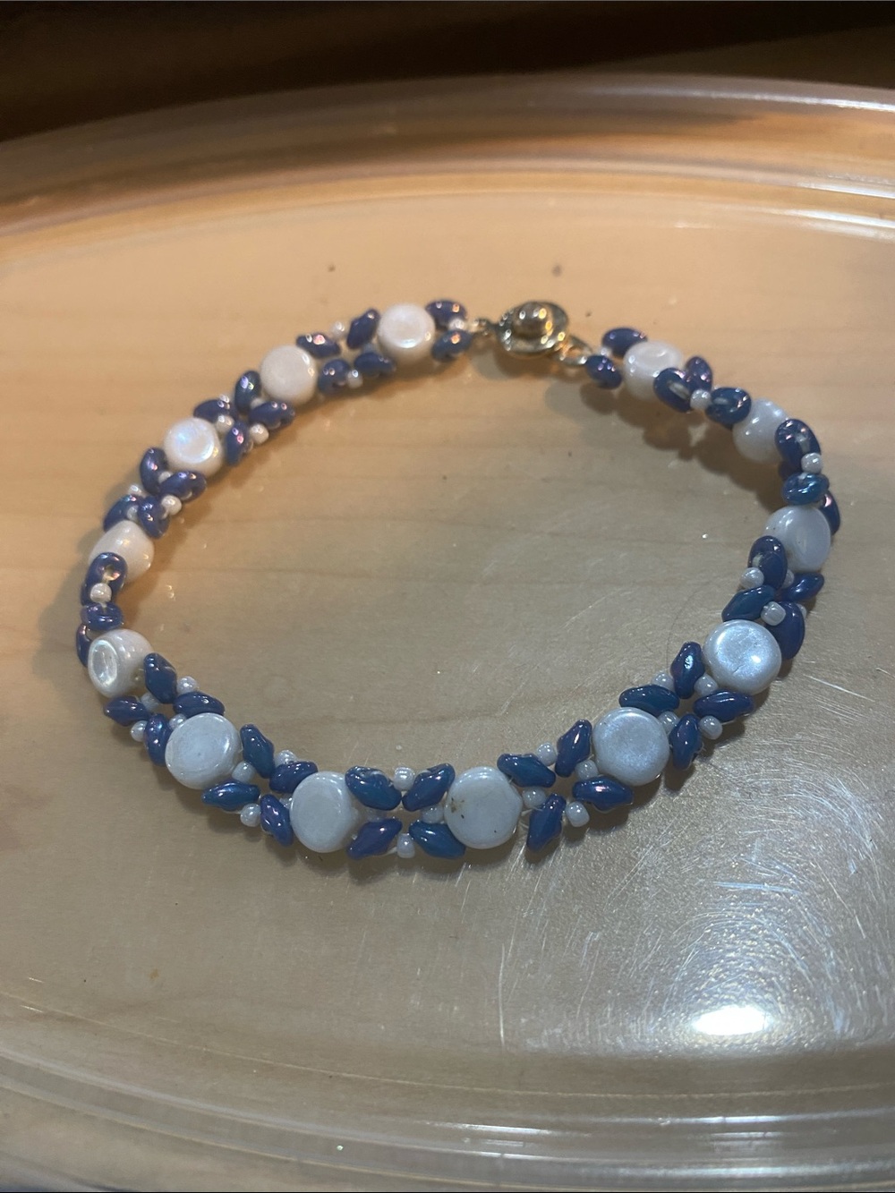 Beaded Bracelet 7.5 inch - Picture 3 of 4